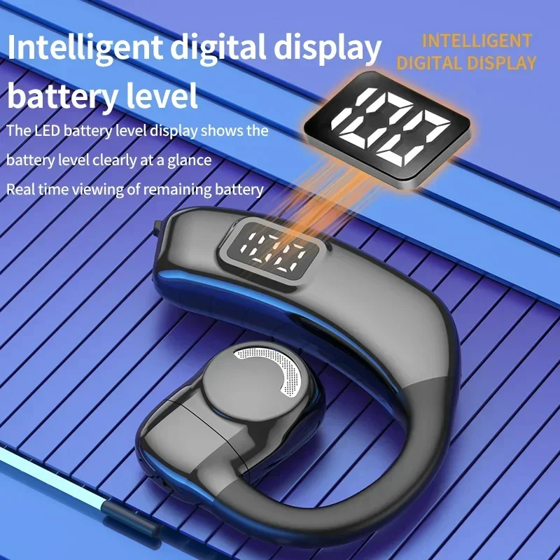 With Microphone Handsfree Noise Canceling Headset For Driving Audifonos Wireless Bluetooth Headphones Bone Conduction Earphones
With Microphone Handsfree Noise Canceling Headset For Driving Audifonos Wireless Bluetooth Headphones Bone Conduction Earphones