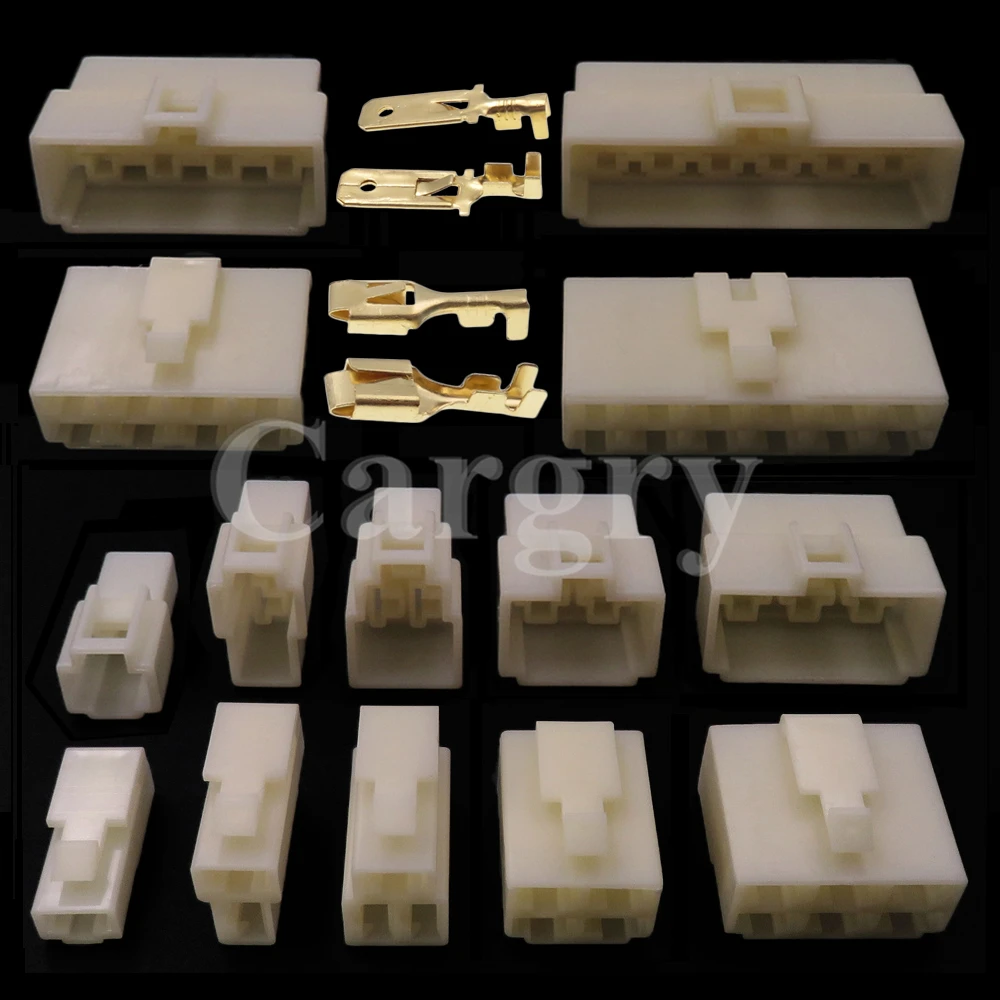 1 Set 6.3mm Connectors 1/2/3/4/6/8/12P 6.3 Connector Kits Auto Starter Male Female Socket For Motorcycle Motorbike Cars
1 Set 6.3mm Connectors 1/2/3/4/6/8/12P 6.3 Connector Kits Auto Starter Male Female Socket For Motorcycle Motorbike Cars