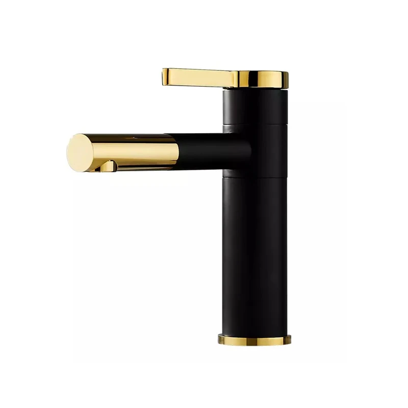 

Bathroom Sink Faucets Basin Mixer 360 Rotation Spout Tap Hot&Cold Faucet Water Taps Crane Brass Washbasin Tap Chrome Black