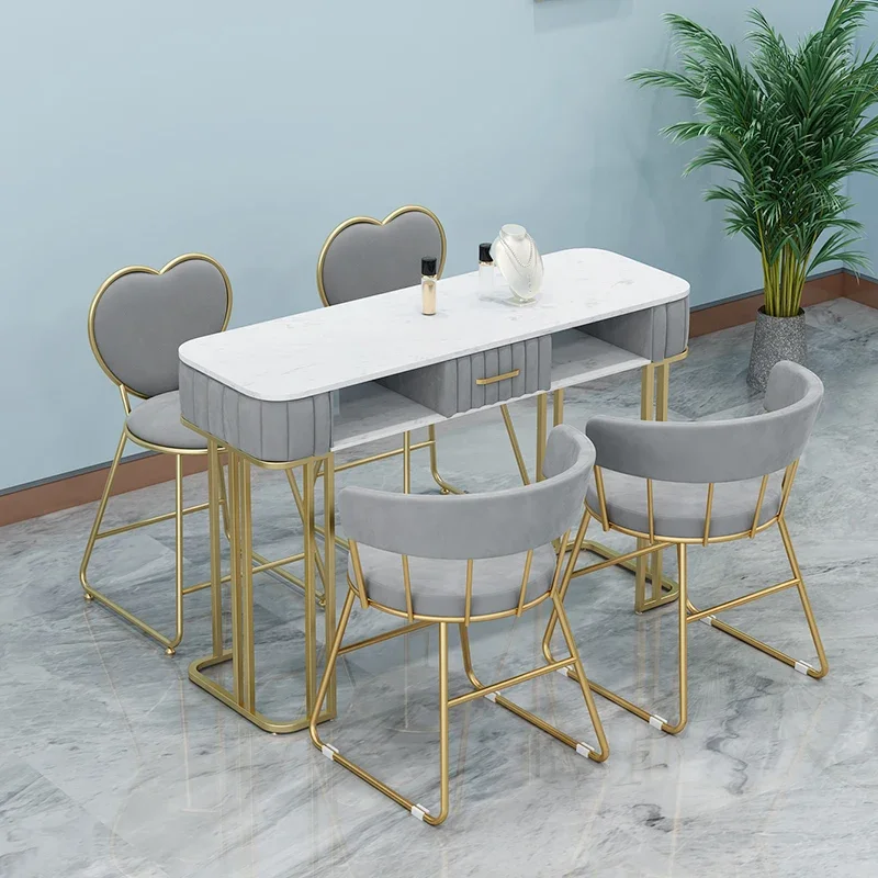 Nordic Modern Luxury Nail Table Marble Tabletop Vacuum Cleaner Manicure Table Storage Mesa De Manicure Salon Furniture KMNT
Nordic Modern Luxury Nail Table Marble Tabletop Vacuum Cleaner Manicure Table Storage Mesa De Manicure Salon Furniture KMNT