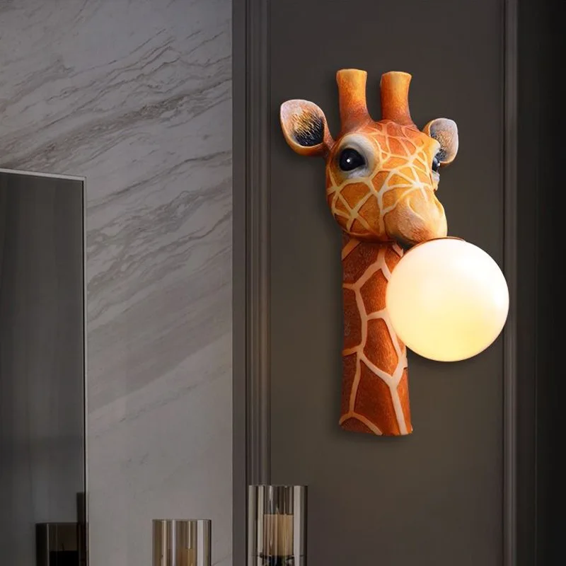 modern Cartoon LED giraffe wall lamp European child background wall decoration wall lighting home living room bedroom wall light
modern Cartoon LED giraffe wall lamp European child background wall decoration wall lighting home living room bedroom wall light