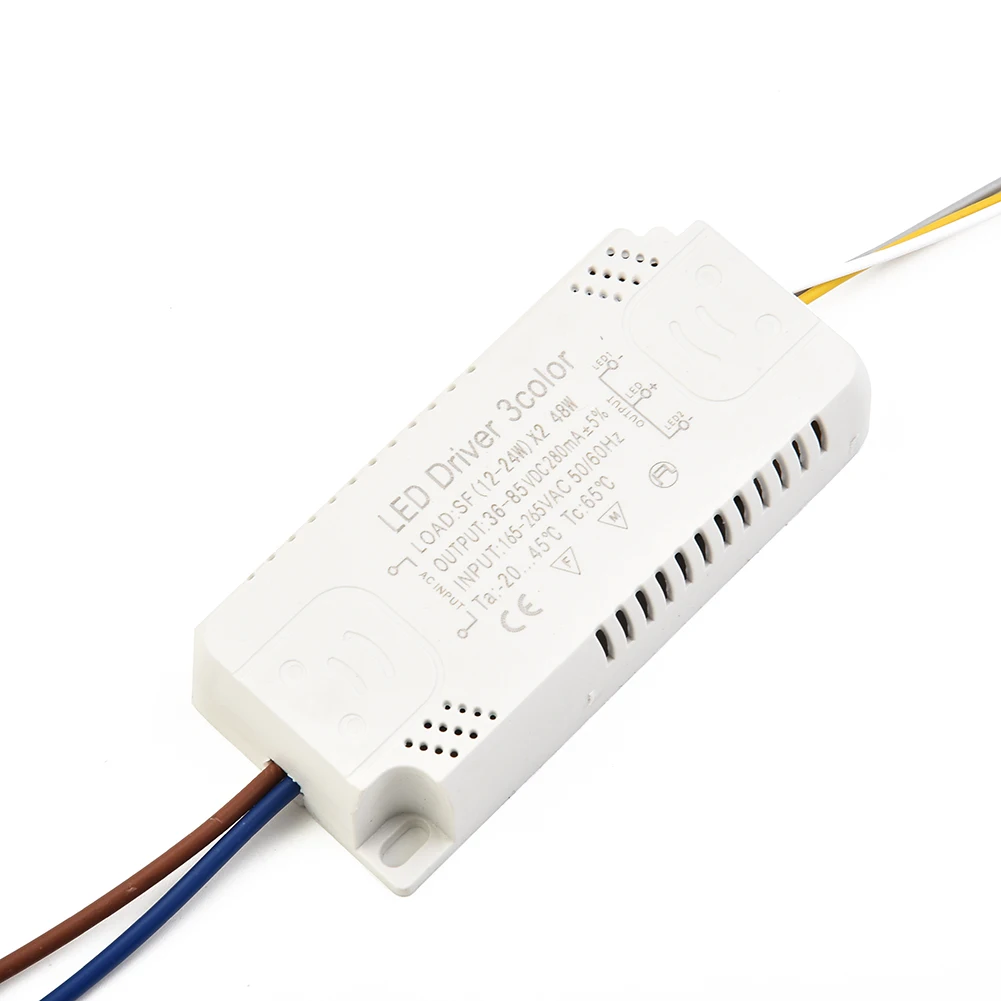 LED Driver 3color 8-24W 20-40W 30-50W 40-60W 40-60W Adapter For Power Supply Unit Lighting Unit Transformers For LED Lights
LED Driver 3color 8-24W 20-40W 30-50W 40-60W 40-60W Adapter For Power Supply Unit Lighting Unit Transformers For LED Lights