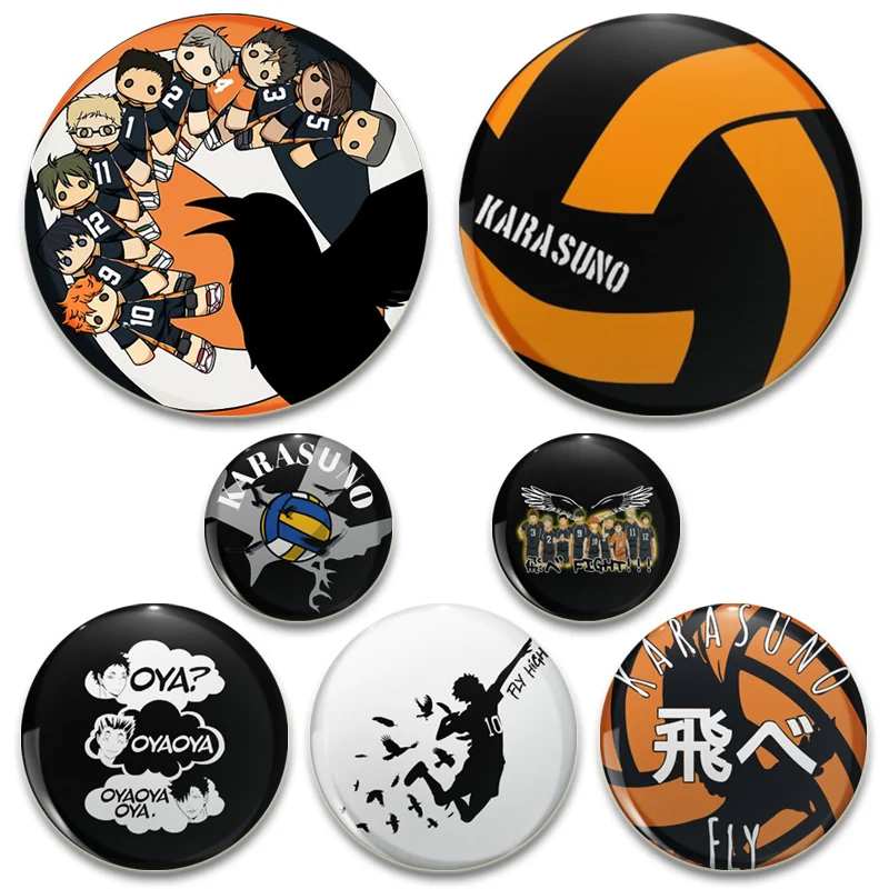 Cartoon Shoyo Hinata Pins Anime Haikyuu!! Badge Manga Figures Icons Pin Backpack Clothes Decoration Brooches for Bag DIY Gifts
Cartoon Shoyo Hinata Pins Anime Haikyuu!! Badge Manga Figures Icons Pin Backpack Clothes Decoration Brooches for Bag DIY Gifts