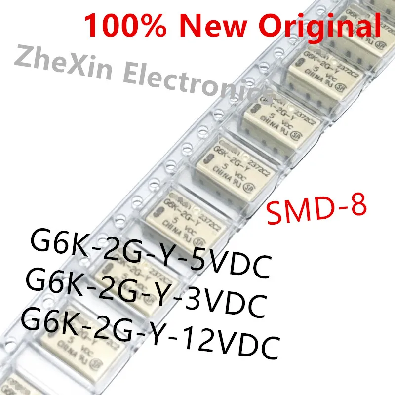 5-10PCS/Lot G6K-2G-Y-12VDC 、G6K-2G-Y-5VDC 、G6K-2G-Y-3VDC 、G6K-2G-Y-24VDC SMD-8 New Original Small Signal Relay G6K-2G-Y
5-10PCS/Lot G6K-2G-Y-12VDC 、G6K-2G-Y-5VDC 、G6K-2G-Y-3VDC 、G6K-2G-Y-24VDC SMD-8 New Original Small Signal Relay G6K-2G-Y