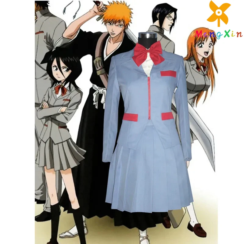 MengXin отбеливатель Heroine Inoue Orihime аниме Школьная форма Косплей Костюм Хэллоуин Рождество костюм
MengXin отбеливатель Heroine Inoue Orihime аниме Школьная форма Косплей Костюм Хэллоуин Рождество костюм
