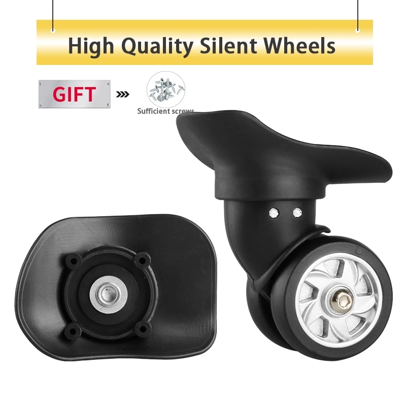 Luggage Accessories Replacement Universal Wheel Trolley Case Roller Black Leather Suitcase Replacement Password Box Casters
Luggage Accessories Replacement Universal Wheel Trolley Case Roller Black Leather Suitcase Replacement Password Box Casters