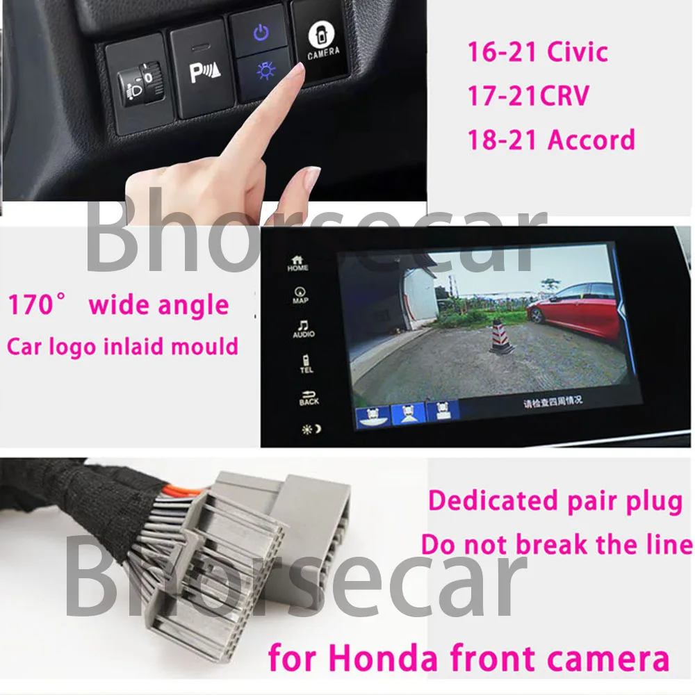 Suitable for Honda original car screen upgrade front camera plug-in upgrade button start 10-Accord 10-Civic 2017-2021 CRV
Suitable for Honda original car screen upgrade front camera plug-in upgrade button start 10-Accord 10-Civic 2017-2021 CRV