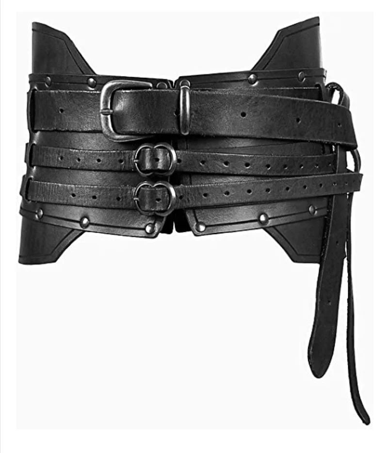 2023 Medieval Retro Wide Belt Men's Knight Armor Medieval Costume Adult Cosplay Women Fancy Prop PU Accessories
2023 Medieval Retro Wide Belt Men's Knight Armor Medieval Costume Adult Cosplay Women Fancy Prop PU Accessories