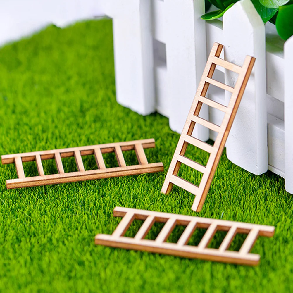 20 Pcs Small Staircase Ornaments Dollhouse Miniatures Ladder Ladders Wooden DIY Landscape Decor Model Decoration
20 Pcs Small Staircase Ornaments Dollhouse Miniatures Ladder Ladders Wooden DIY Landscape Decor Model Decoration