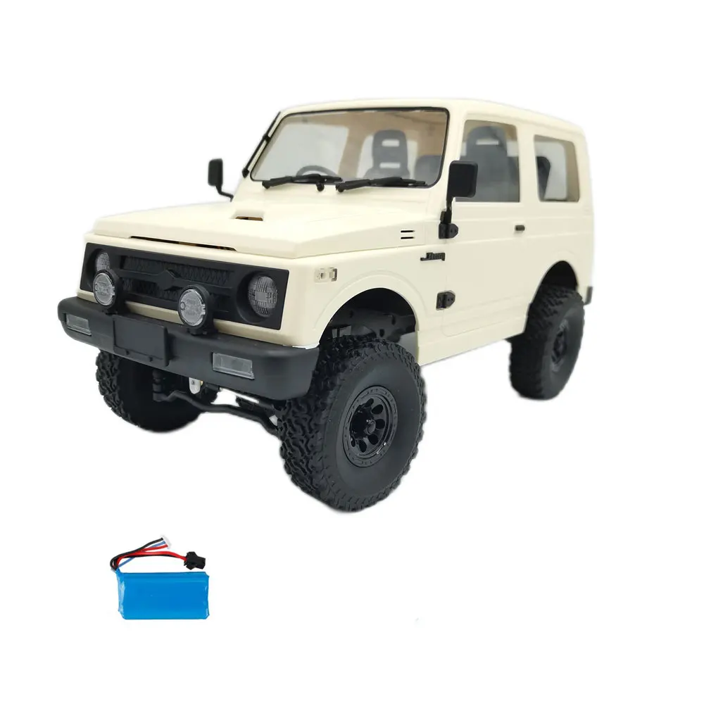 

WPL C74 1/10 2.4G 4WD RTR Rc Car For SUZUKI JIMNY Truck Crawler Vehicle Models Toy Proportional Control JA11