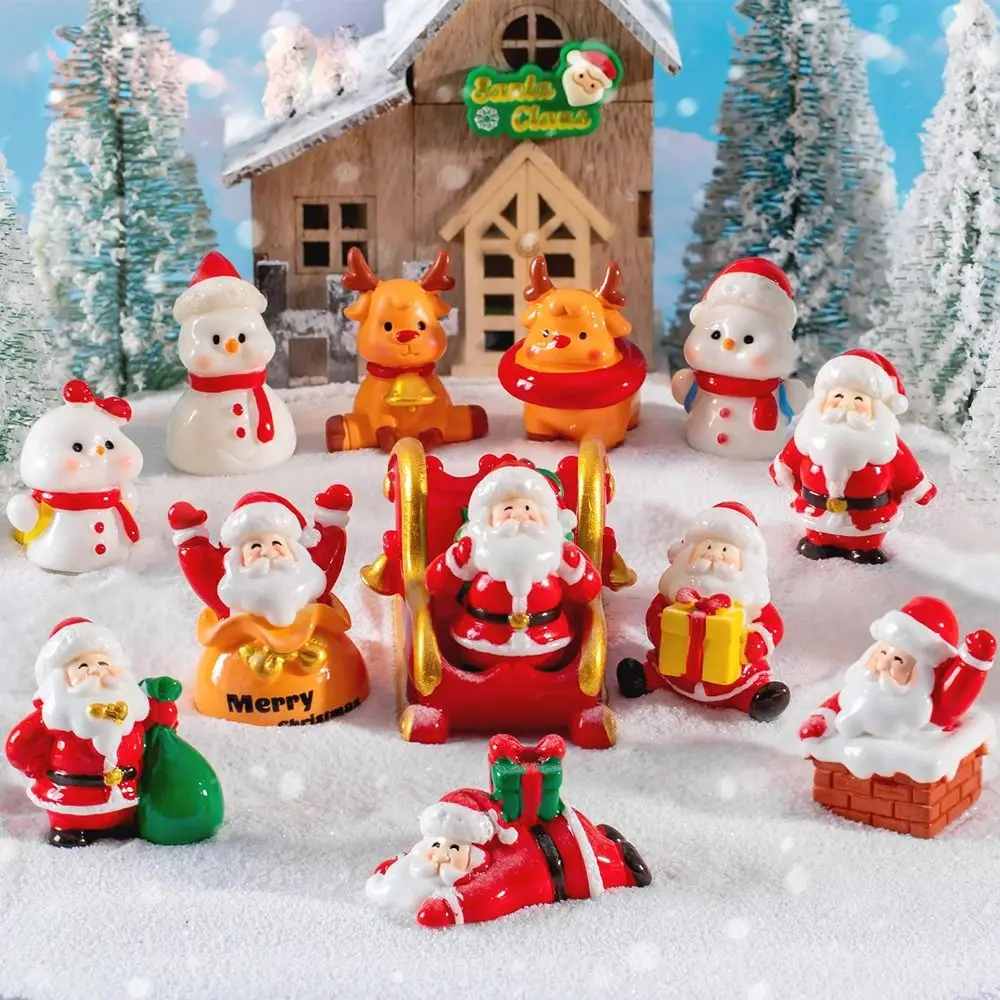 Micro Landscape Figurines Decoration Bonsai Decor Desktop Ornaments Christmas Santa Claus Fairy Garden Figures Accessories
Micro Landscape Figurines Decoration Bonsai Decor Desktop Ornaments Christmas Santa Claus Fairy Garden Figures Accessories