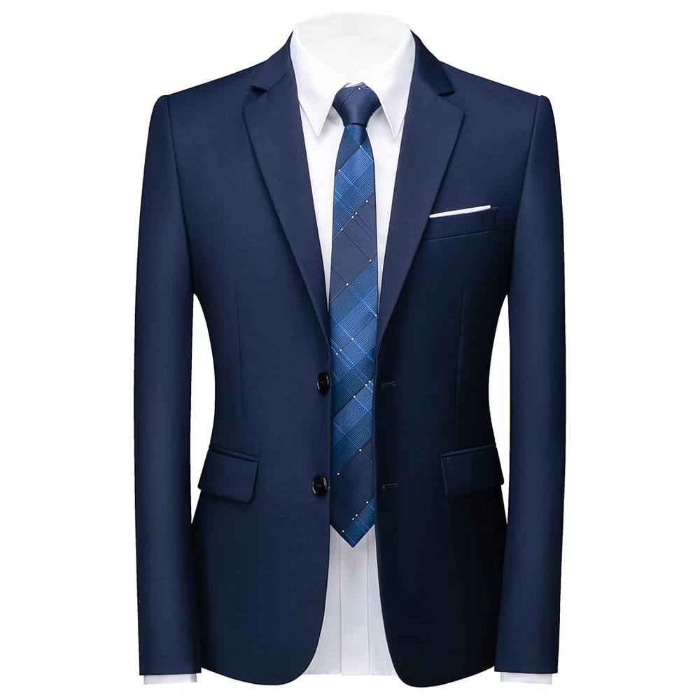 سترات رسمية للرجال سترات بدلة زفاف عالية الجودة أنيقة بقصة ضيقة للمكتب جاهزة من القماش المطاطي معاطف رفيعة للرجال غير رسمية 2025 سترات رسمية للرجال سترات بدلة زفاف عالية الجودة أنيقة بقصة ضيقة للمكتب جاهزة من القماش المطاطي معاطف رفيعة للرجال غير رسمية 2025