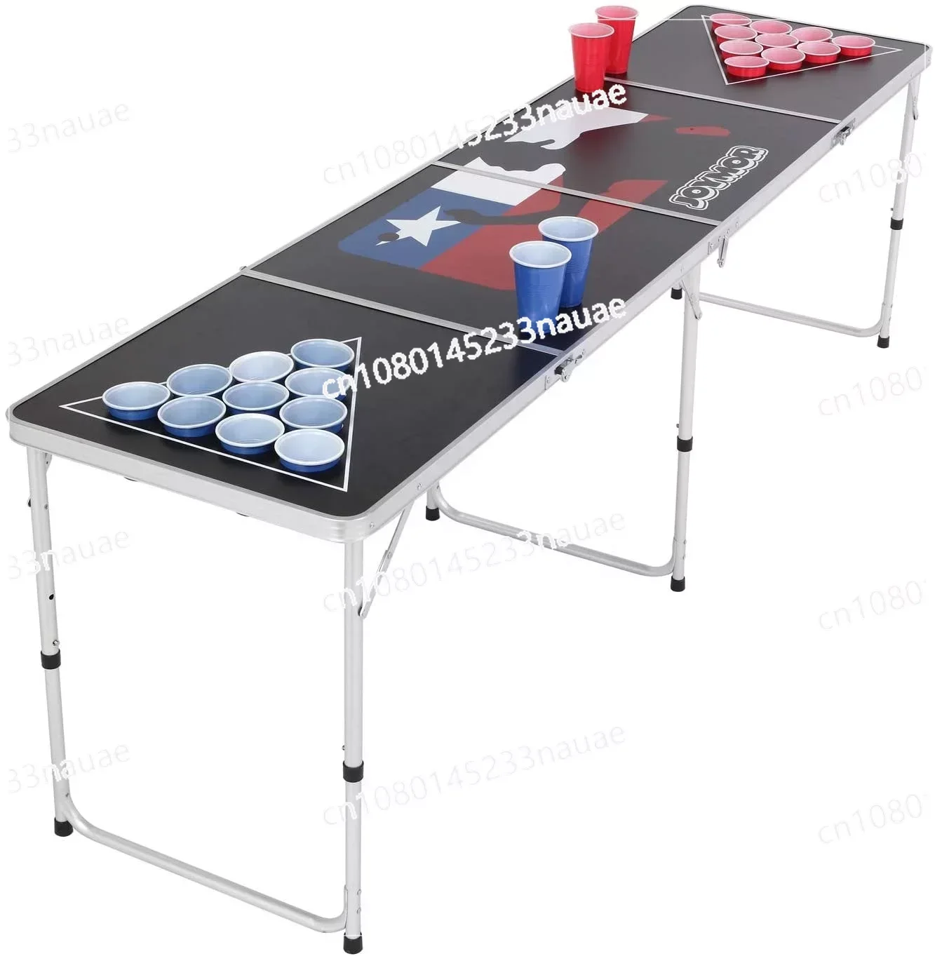 Foldable Beerpong Game Table Sturdy 8 Feet Portable Folding Tailgate Beer Pong Table
Foldable Beerpong Game Table Sturdy 8 Feet Portable Folding Tailgate Beer Pong Table