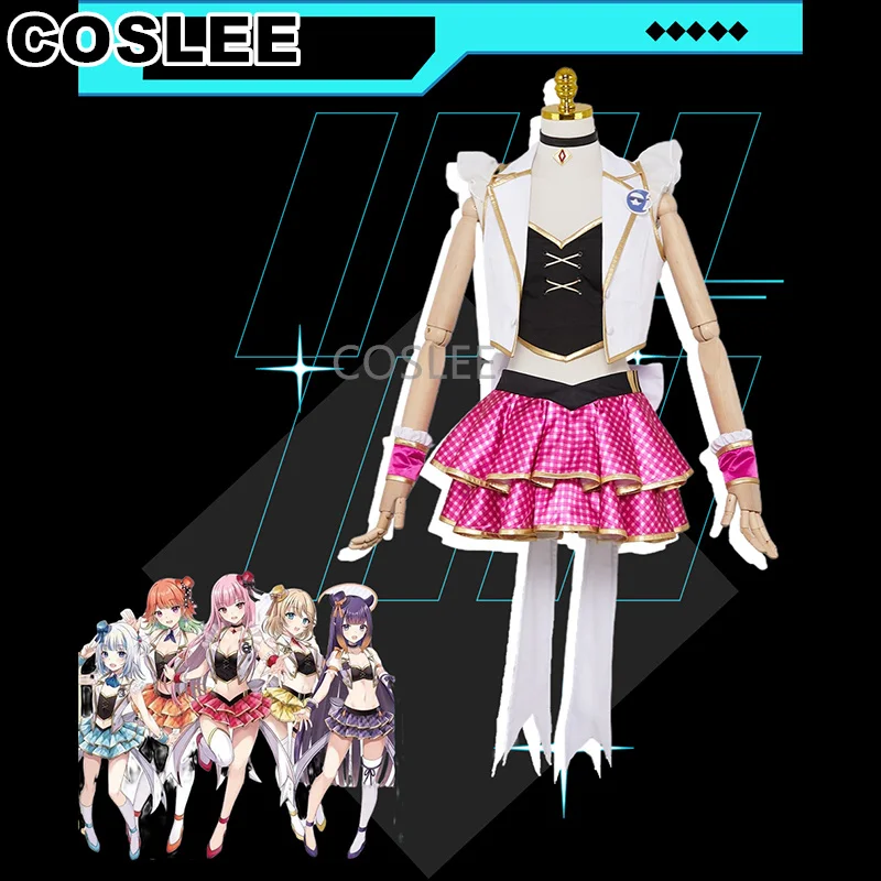 COSLEE Vtuber Hololive Mori Calliope Cosplay Costume Anniversary Celebrations New Clothing JK Uniform Dress Role Play Halloween
COSLEE Vtuber Hololive Mori Calliope Cosplay Costume Anniversary Celebrations New Clothing JK Uniform Dress Role Play Halloween