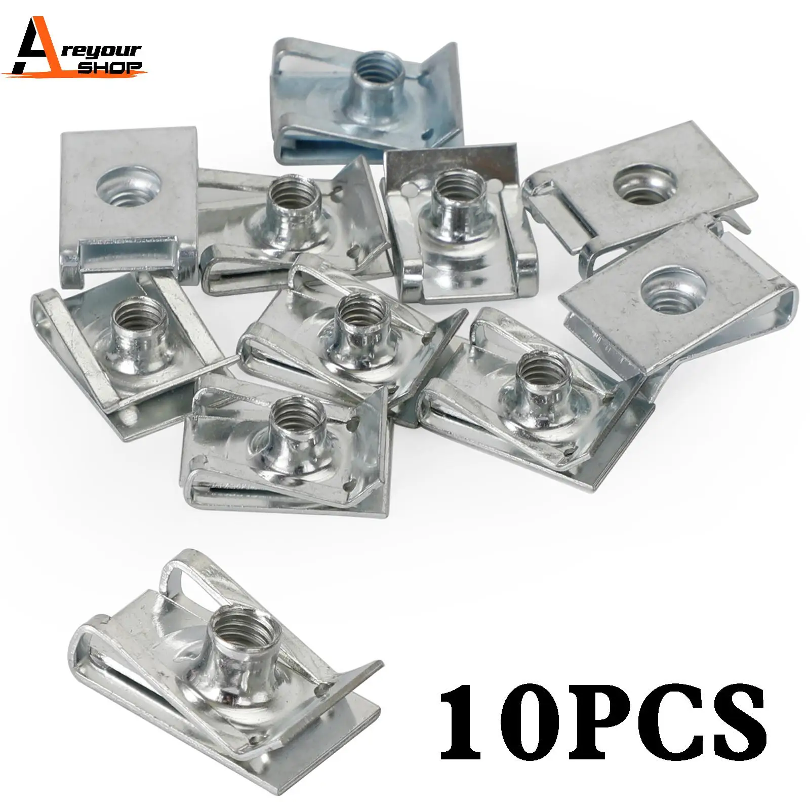 Areyourshop 10x мотоциклетная винтовая гайка с цинковым покрытием зажим Speedclips 6 мм для запчастей Honda
Areyourshop 10x мотоциклетная винтовая гайка с цинковым покрытием зажим Speedclips 6 мм для запчастей Honda