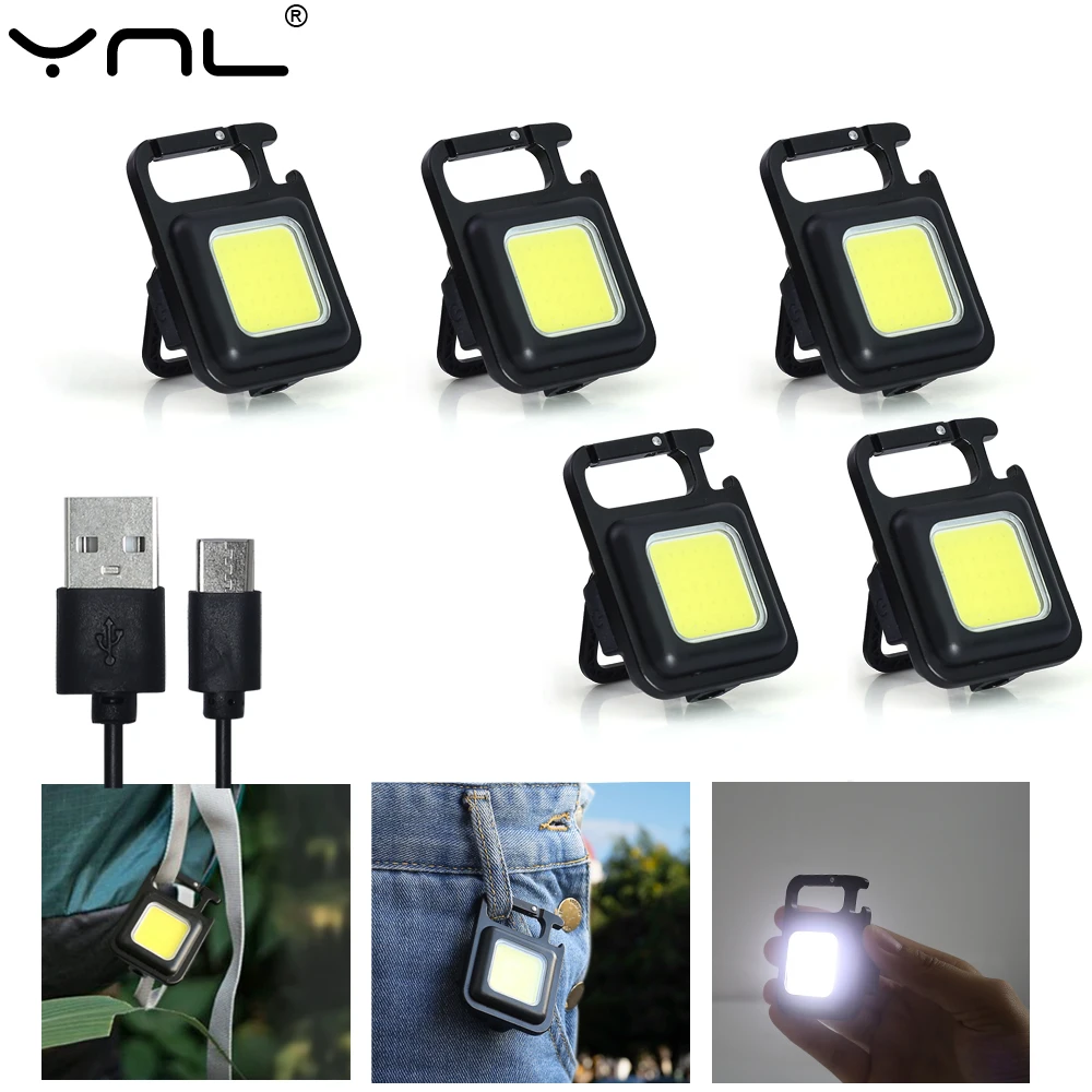 Mini LED Flashlight USB Rechargeable Torches Waterproof IP65 Outdoor Emergency Lighting Multifunction Portable LED Keychain Lamp
Mini LED Flashlight USB Rechargeable Torches Waterproof IP65 Outdoor Emergency Lighting Multifunction Portable LED Keychain Lamp