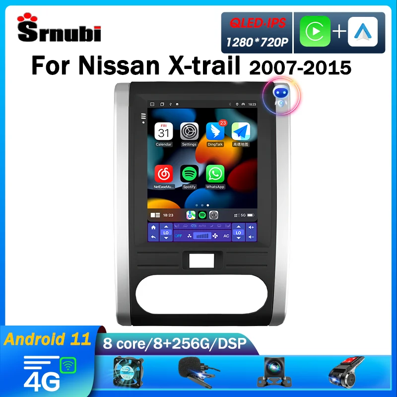 Автомагнитола Srnubi, 2 din, Android 11, 9,7 дюйма, для Nissan X Trail 2 T31 2007-2015, мультимедийный видеоплеер, автомагнитола Carplay, 4G, GPS
Автомагнитола Srnubi, 2 din, Android 11, 9,7 дюйма, для Nissan X Trail 2 T31 2007-2015, мультимедийный видеоплеер, автомагнитола Carplay, 4G, GPS