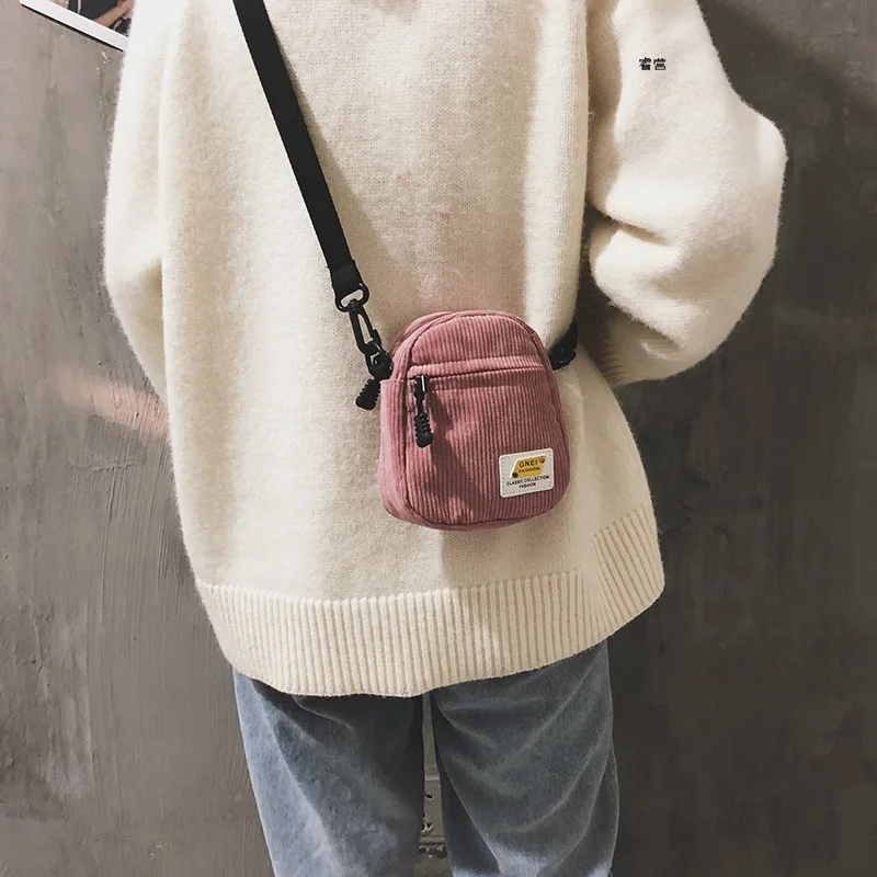 Women Little Canvas Shoulder Bag Small Corduroy Cloth Messenger Bag For Key Phone Pink Crossbody Bags Cute Zipper Purse For Girl
Women Little Canvas Shoulder Bag Small Corduroy Cloth Messenger Bag For Key Phone Pink Crossbody Bags Cute Zipper Purse For Girl