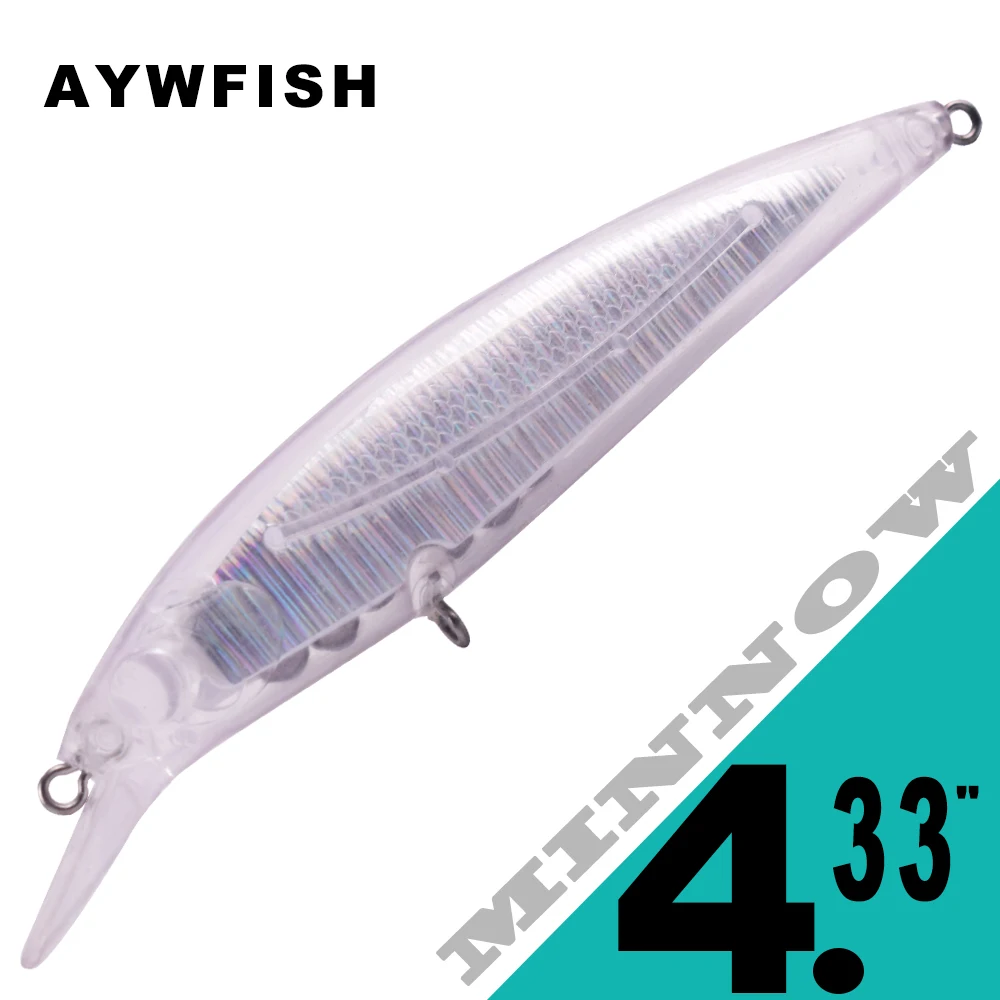 AYWFISH 10 шт./лот заготовки в форме гольяна, призматическая вставка, 11 см, 12,3 г, плавающая рыболовная приманка из твердого пластика, Неокрашенная приманка в виде гольяна «сделай сам»
AYWFISH 10 шт./лот заготовки в форме гольяна, призматическая вставка, 11 см, 12,3 г, плавающая рыболовная приманка из твердого пластика, Неокрашенная приманка в виде гольяна «сделай сам»