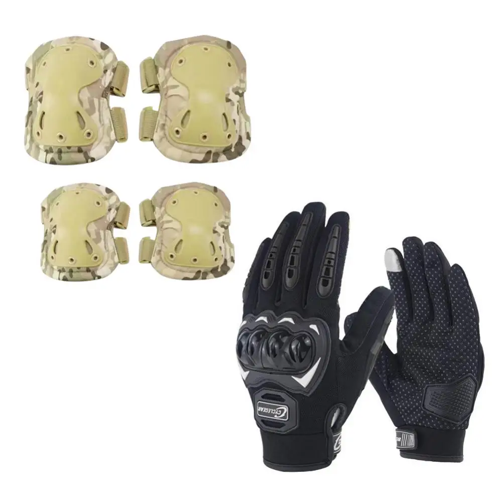 Electric Vehicle High Quality Knight Four Piece Set Anti-slip Full Finger Fitness And Body Shaping Outdoor Knee Pads Knee Brace
Electric Vehicle High Quality Knight Four Piece Set Anti-slip Full Finger Fitness And Body Shaping Outdoor Knee Pads Knee Brace
