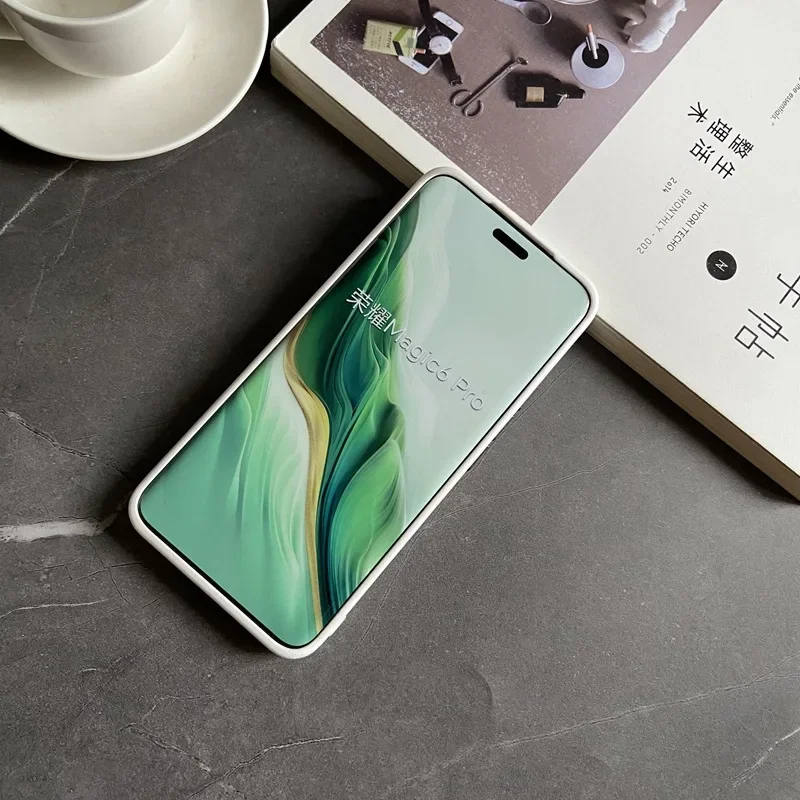 حافظة هاتف Honor Magic6 Pro الراقية والبسيطة للأعمال، غطاء حماية مضاد للسقوط لهاتف Honor Magic6 78 حافظة هاتف Honor Magic6 Pro الراقية والبسيطة للأعمال، غطاء حماية مضاد للسقوط لهاتف Honor Magic6