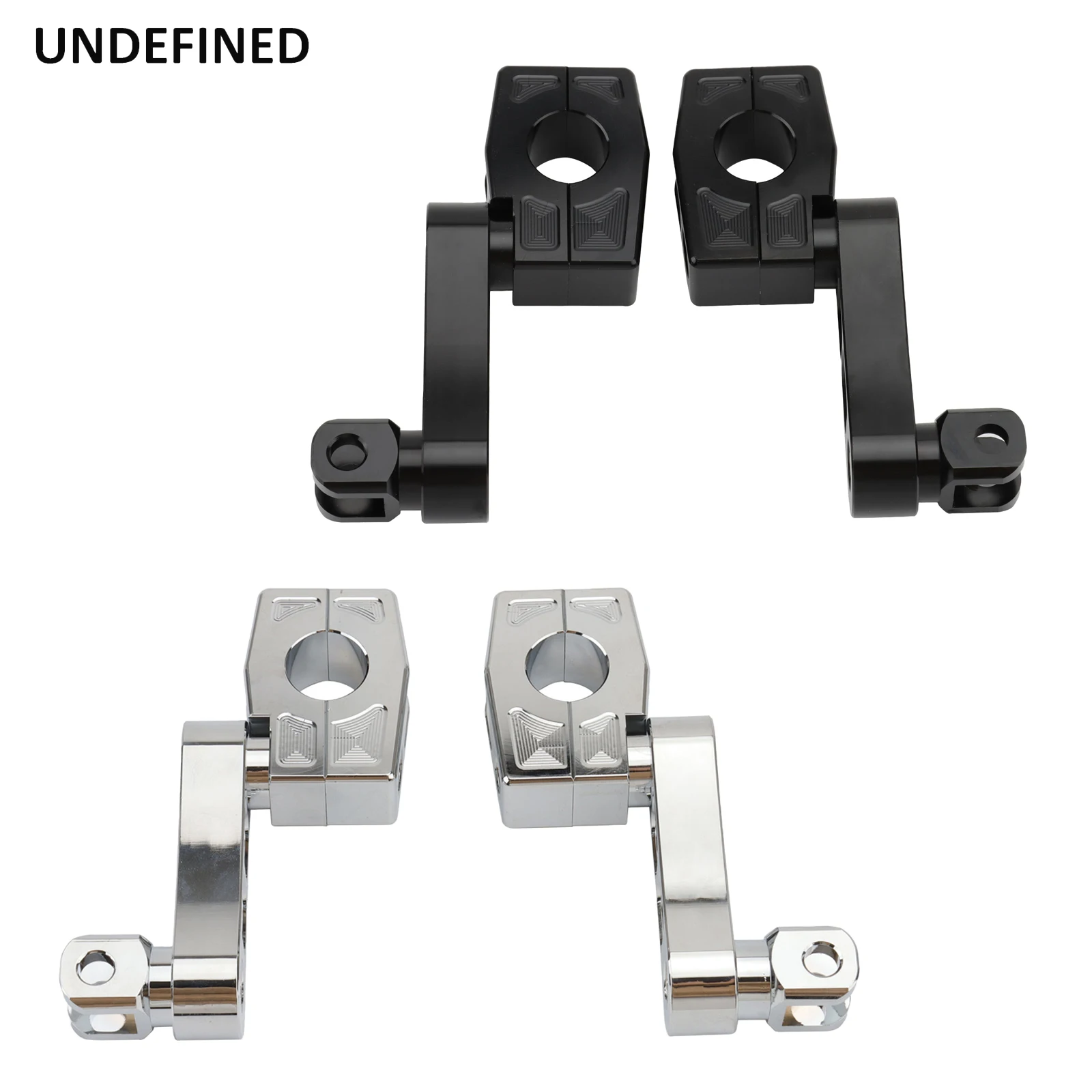 Motorcycle Highway Pegs Engine Guard Clamp Adjustable Footpegs Mount Kit 25mm 32mm 38mm Black Chrome For Harley Bobber Chopper
Motorcycle Highway Pegs Engine Guard Clamp Adjustable Footpegs Mount Kit 25mm 32mm 38mm Black Chrome For Harley Bobber Chopper
