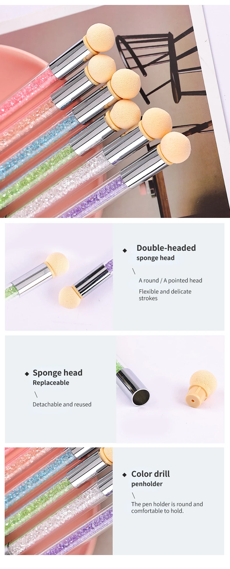 Sponge Head Replacement Sponge Head Replacement Set