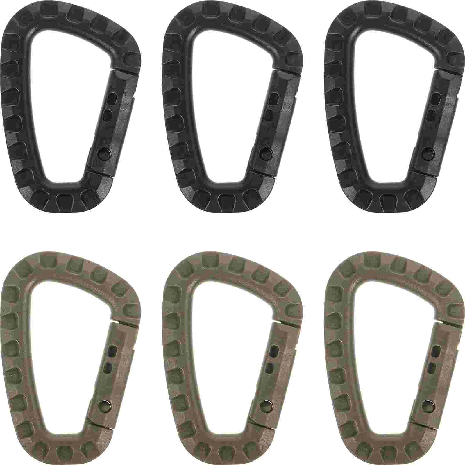 6 Pcs Carabiner Keychain Climbing D Rings Gear Clip Backpack Hanging Buckle for Camping Hiking Fishing Gym Outdoor Use (Black
6 Pcs Carabiner Keychain Climbing D Rings Gear Clip Backpack Hanging Buckle for Camping Hiking Fishing Gym Outdoor Use (Black