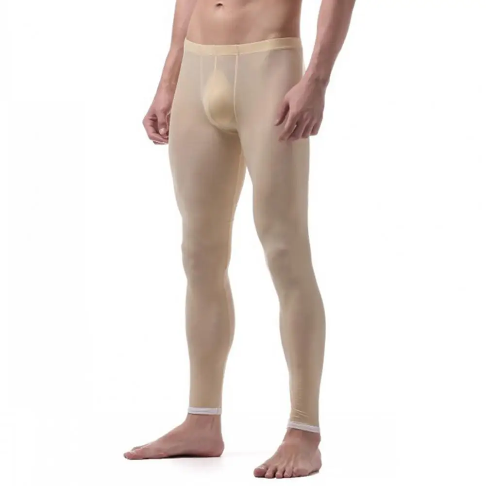 Flexible Lightweight Leggings Men's Silky Smooth Slim Fit High Elastic Long Johns with U Convex Bulge Pouch Soft for Fall
Flexible Lightweight Leggings Men's Silky Smooth Slim Fit High Elastic Long Johns with U Convex Bulge Pouch Soft for Fall