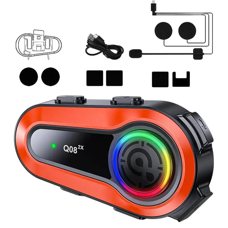 Helmets Speakers With Mic 5.0 Riders Motor Cycle Headsets IPX6 Waterproof Helmets Communication Systems Handsfree Headsets
Helmets Speakers With Mic 5.0 Riders Motor Cycle Headsets IPX6 Waterproof Helmets Communication Systems Handsfree Headsets