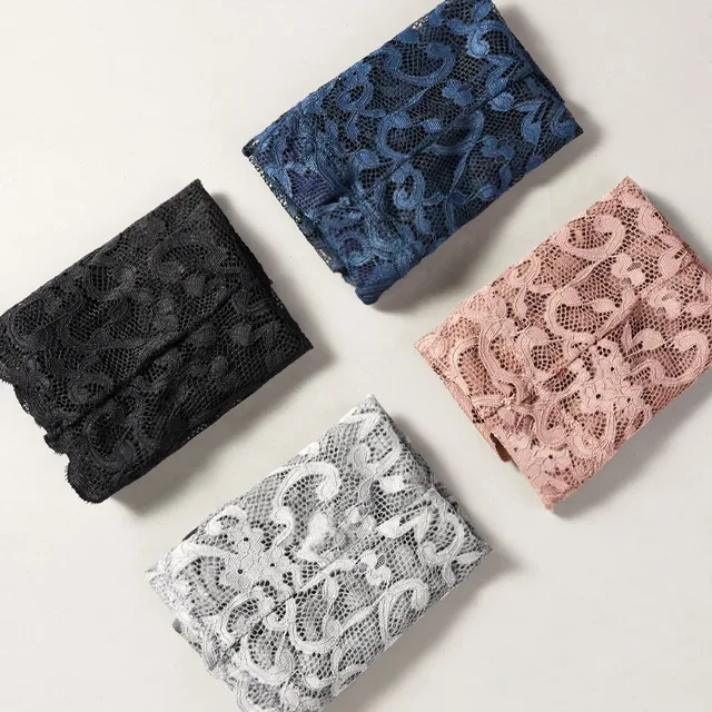 Culottes sexy en dentelle florale pour femmes, 2 pièces, slips taille haute, lingerie douce, sous-vêtements féminins confortables, culottes intimes pour filles, L-XXL 2