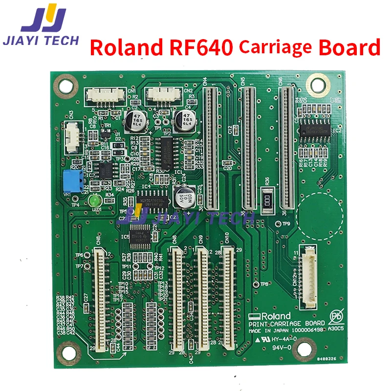 Original Roland RF-640 Carriage Board Printer Head Assy Circuit Board PN:1000006498
Original Roland RF-640 Carriage Board Printer Head Assy Circuit Board PN:1000006498