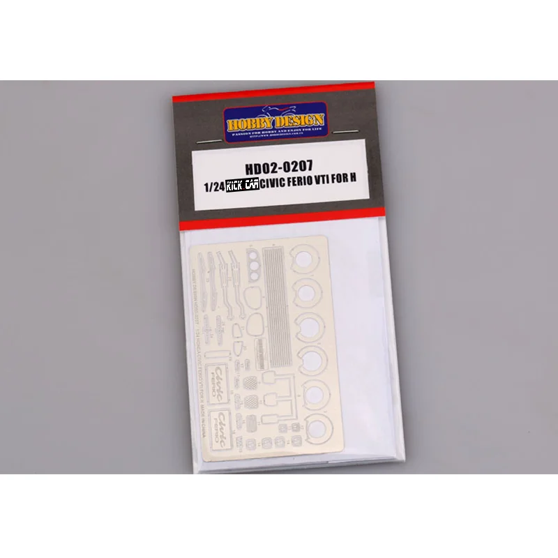 Hobby Design HD02-0207 1/24 Civic Ferio VTI PE+Metal Parts Detail-up Set Metal Model Car Modifications Set For Hasegawa
Hobby Design HD02-0207 1/24 Civic Ferio VTI PE+Metal Parts Detail-up Set Metal Model Car Modifications Set For Hasegawa