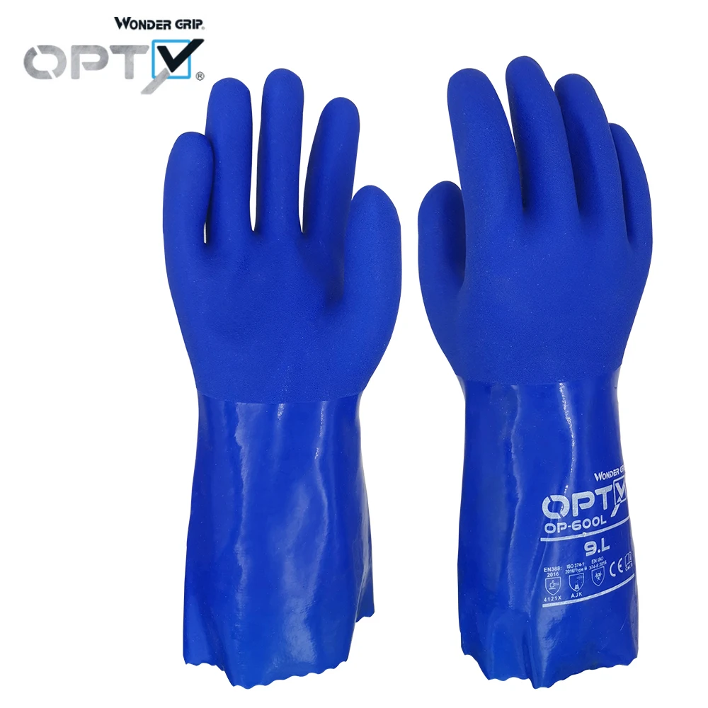 30cm Lengthened PVC Chemical proof Safety Protective Waterproof Oilproof Working Gloves Blue
30cm Lengthened PVC Chemical proof Safety Protective Waterproof Oilproof Working Gloves Blue
