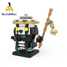 MOC WOW Panda Man Brickheadz Building Blocks Kit Game Pandaria World Figure Character Brick Model DIY Kids Brain Toys Gift
MOC WOW Panda Man Brickheadz Building Blocks Kit Game Pandaria World Figure Character Brick Model DIY Kids Brain Toys Gift