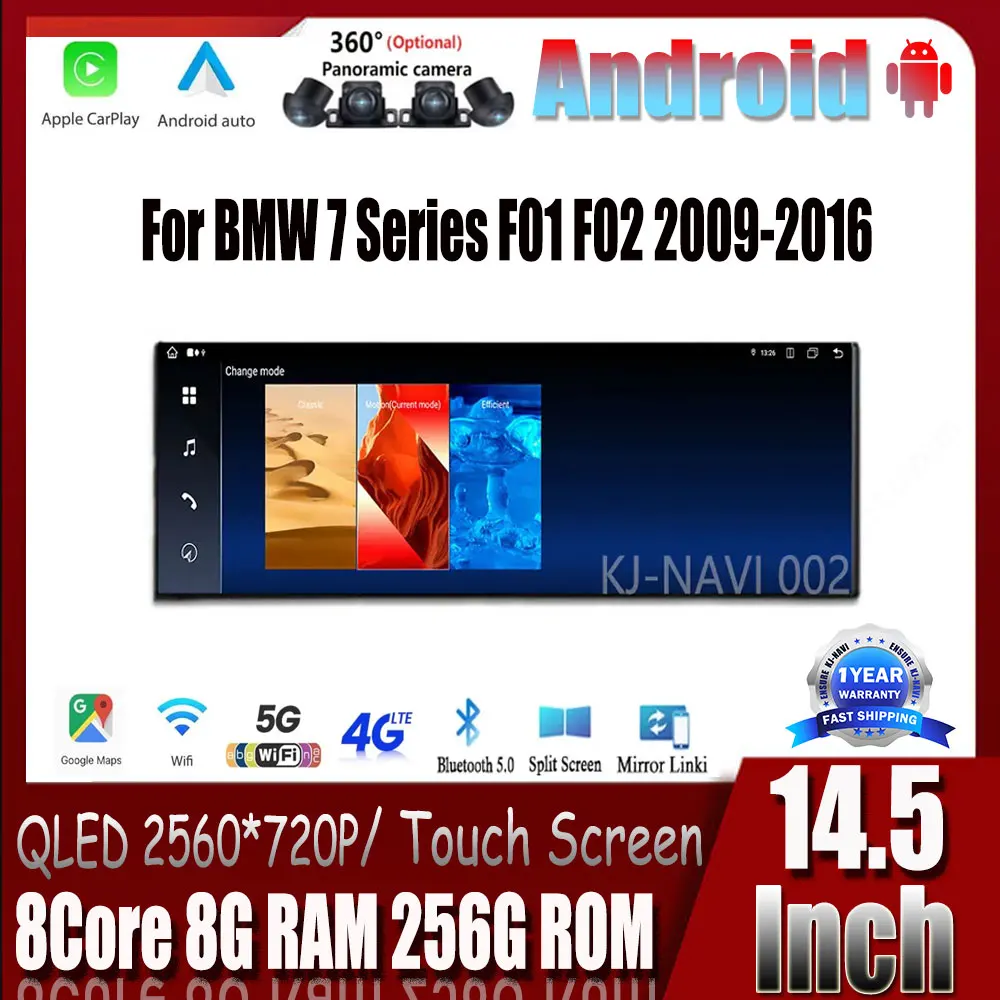 14.5 Inch GPS Navigation Android 13 For BMW 7 Series F01 F02 2009-2016 Car Multimedia Auto Monitors Carplay 4G Stereo Radio WIFI
14.5 Inch GPS Navigation Android 13 For BMW 7 Series F01 F02 2009-2016 Car Multimedia Auto Monitors Carplay 4G Stereo Radio WIFI