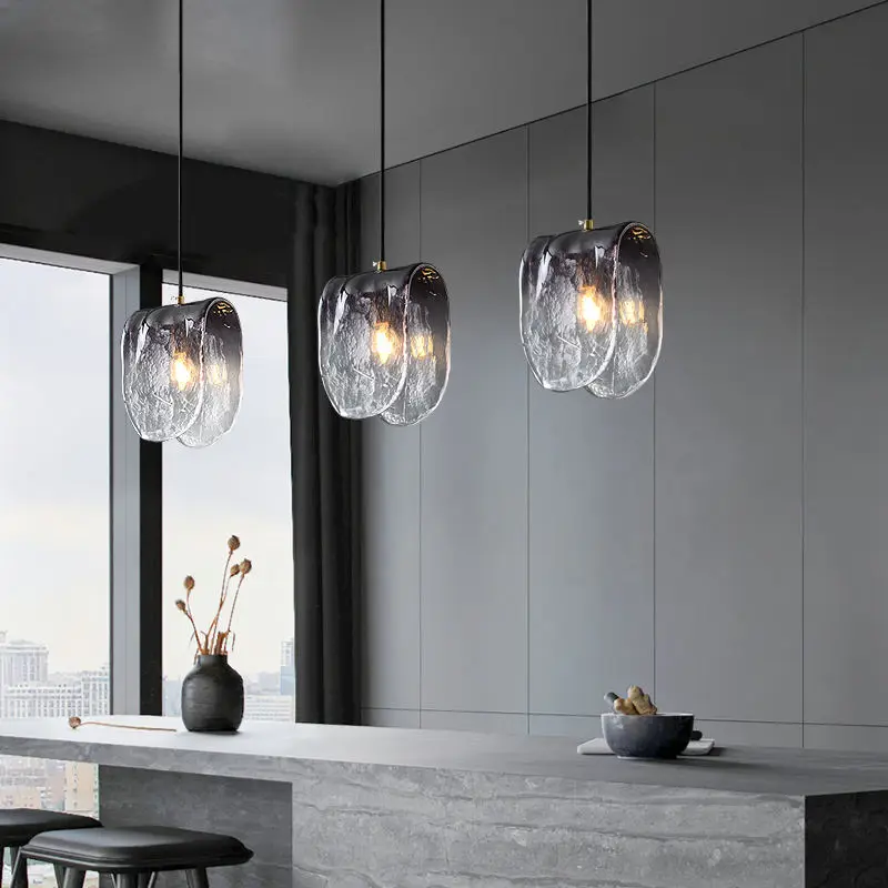Nordic industrial style loft restaurant black glass chandelier personalized retro art creative bar combination lamp pendant
Nordic industrial style loft restaurant black glass chandelier personalized retro art creative bar combination lamp pendant