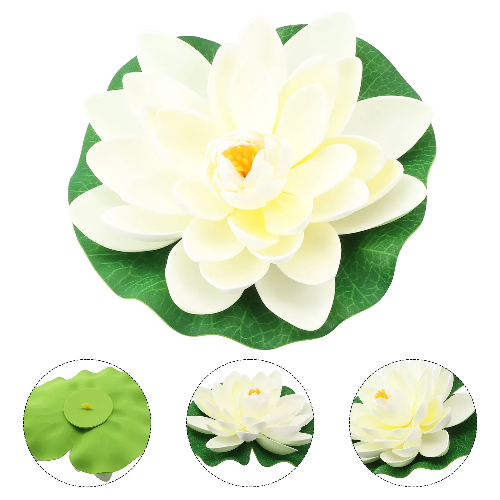 1pc Lotus Artificial Flower Floating Fake Lotus Plant Lifelike Water Lily Micro Landscape For Pond Garden Fish Tank Decor
1pc Lotus Artificial Flower Floating Fake Lotus Plant Lifelike Water Lily Micro Landscape For Pond Garden Fish Tank Decor