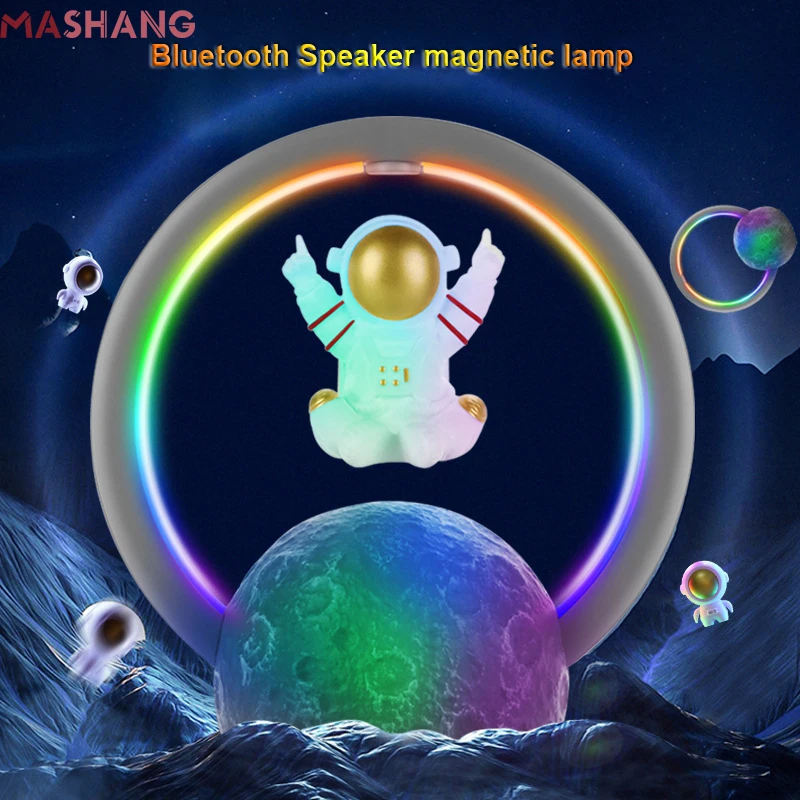 Cute Astronaut Magnetic Levitating Lamp 360° Rotation Magnetic Floating Kids Led Night Light with Bluetooth Speaker Novelty Gift
Cute Astronaut Magnetic Levitating Lamp 360° Rotation Magnetic Floating Kids Led Night Light with Bluetooth Speaker Novelty Gift
