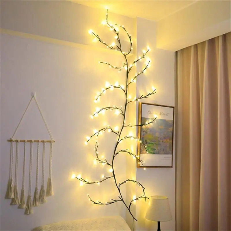 Willow Vine String Lights 144LED Artificial Plants Vine Tree Willow Rattan Lights Wall Bedroom Night Light Valentine's Day 2023
Willow Vine String Lights 144LED Artificial Plants Vine Tree Willow Rattan Lights Wall Bedroom Night Light Valentine's Day 2023