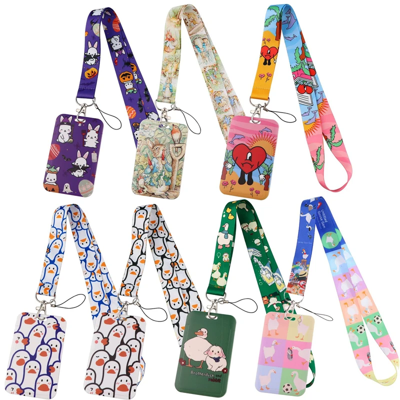 Cute Little Duck Rabbit Credit Card ID Holder Bag Student Women Travel Bank Bus Business Card Cover Badge Accessories Gifts
Cute Little Duck Rabbit Credit Card ID Holder Bag Student Women Travel Bank Bus Business Card Cover Badge Accessories Gifts