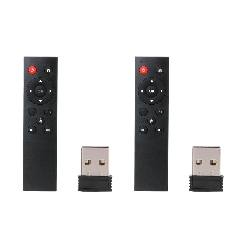 2X Universal 2.4G Wireless Air Mouse Keyboard Remote Control For PC Android TV Box
2X Universal 2.4G Wireless Air Mouse Keyboard Remote Control For PC Android TV Box