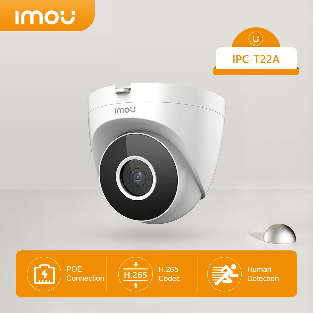 Imou Dome POE Security Camera Indoor 1080P Night Vision Camera AI Human Detection Infrared Surveillance Cam For Home Protection
Imou Dome POE Security Camera Indoor 1080P Night Vision Camera AI Human Detection Infrared Surveillance Cam For Home Protection