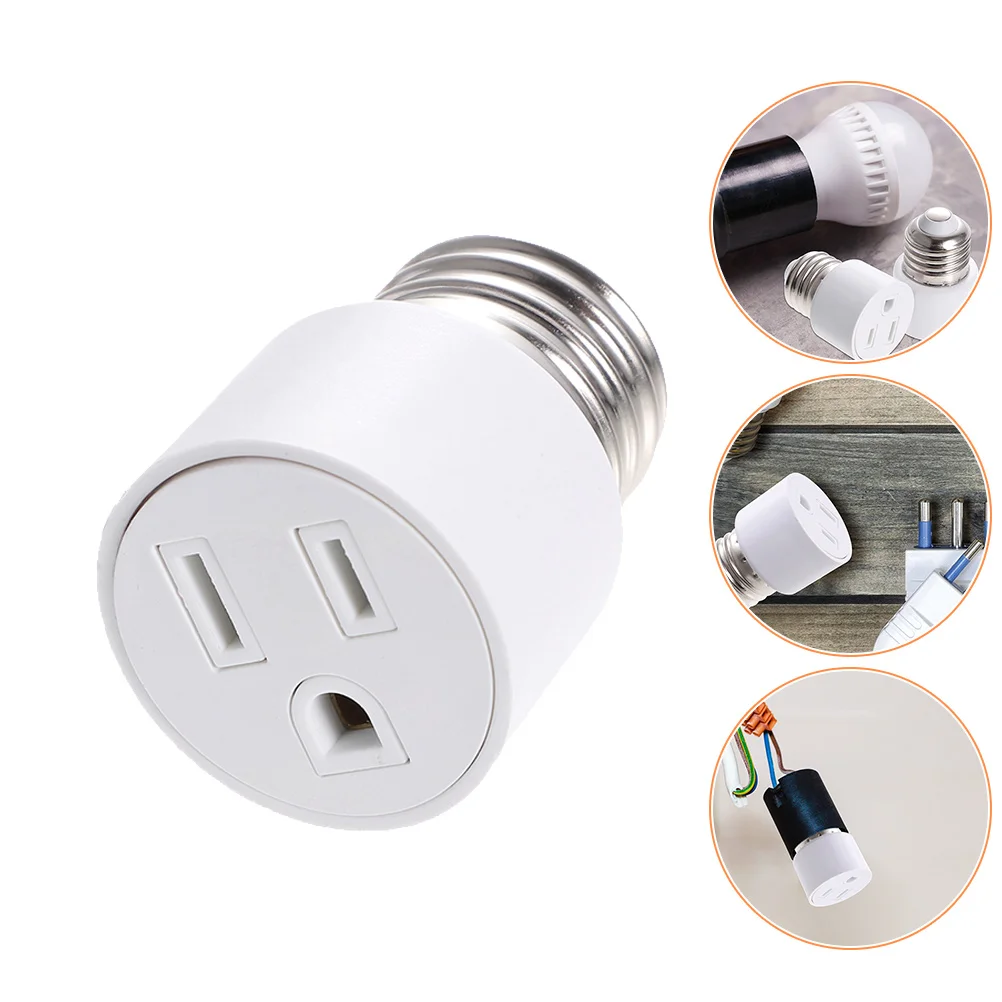 3 Pcs E26 Converter Doorbell Power Lamp Holder Lighting Supply Plug Socket Adapter Outlet Splitter Abs Bulb
3 Pcs E26 Converter Doorbell Power Lamp Holder Lighting Supply Plug Socket Adapter Outlet Splitter Abs Bulb