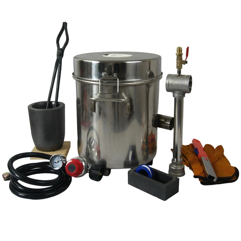 LSMIITTH 6 KG Gas Metal Melting Furnace Refine Propane Forge Casting Tool Gold foundry
LSMIITTH 6 KG Gas Metal Melting Furnace Refine Propane Forge Casting Tool Gold foundry