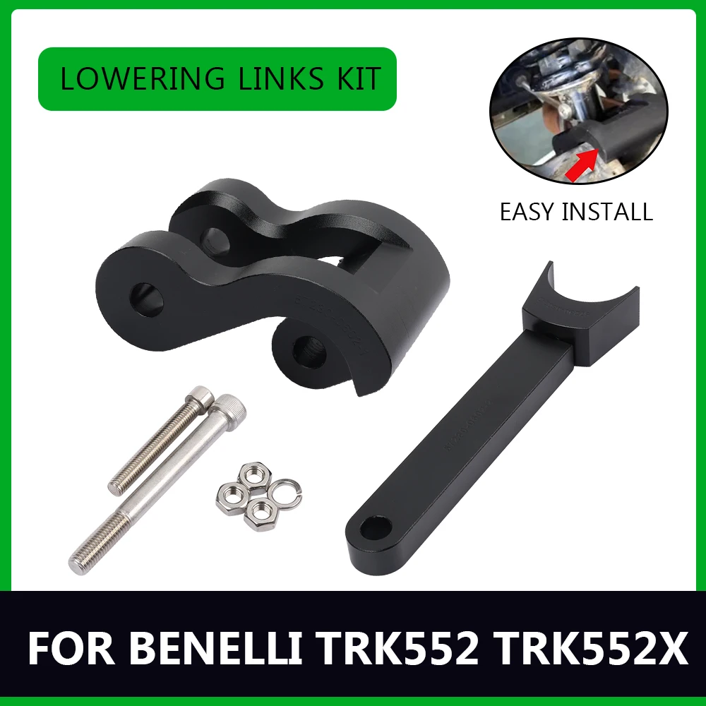 Motorcycle Accessories Rear Cushion Lever Suspension Linkage Drop For Benelli TRK552X TRK 552 X 552X TRK552 X Lowering Links Kit
Motorcycle Accessories Rear Cushion Lever Suspension Linkage Drop For Benelli TRK552X TRK 552 X 552X TRK552 X Lowering Links Kit