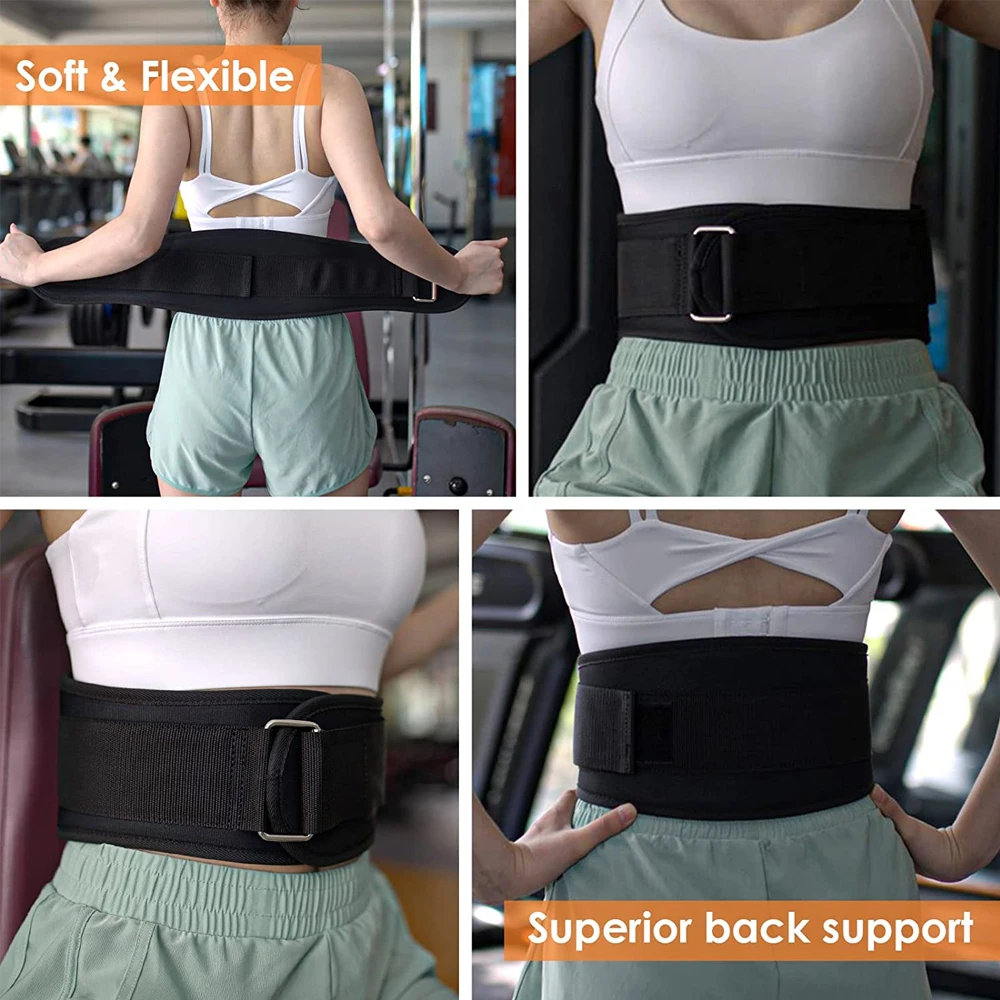 Weight Lifting Belt for Men & Women, Weight Belt for Workout Weightlifting, Powerlifting, Squat & Deadlift, Adjustable Gym Belt Sb6a75fc7e4024987b5135bd5f234da1el