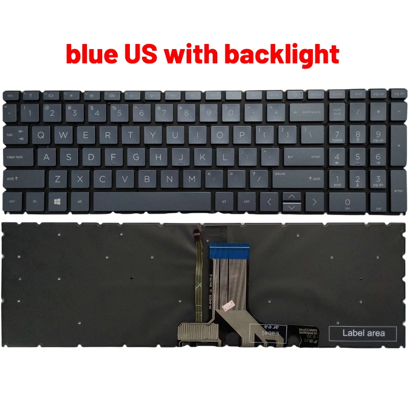 NEW US/ Russian/French laptop Keyboard For HP Pavilion 15-EG 15-EH TPN-Q246 TPN-Q245 NEW US/ Russian/French laptop Keyboard For HP Pavilion 15-EG 15-EH TPN-Q246 TPN-Q245
