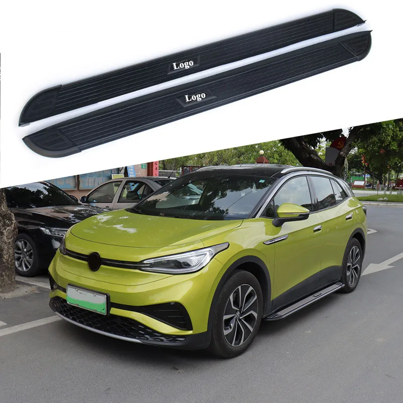 Автомобильные Боковые ступенчатые педали с логотипом под заказ для Volkswagen ID.4 X 2022, утолщенная подножка из алюминиевого сплава
Автомобильные Боковые ступенчатые педали с логотипом под заказ для Volkswagen ID.4 X 2022, утолщенная подножка из алюминиевого сплава