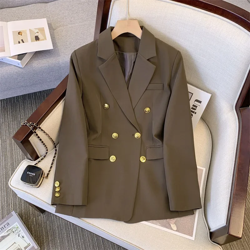 Khaki Women Suit 1 Piece Blazer Female Spring Office Lady Business Work Wear Fashion Girl Formal Casual Elegant Coat Prom Dress
Khaki Women Suit 1 Piece Blazer Female Spring Office Lady Business Work Wear Fashion Girl Formal Casual Elegant Coat Prom Dress